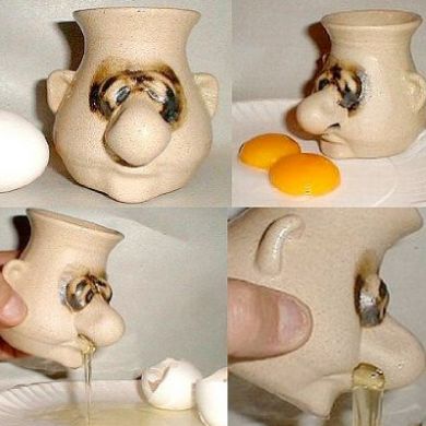 Mr. Sniffles Egg Separator