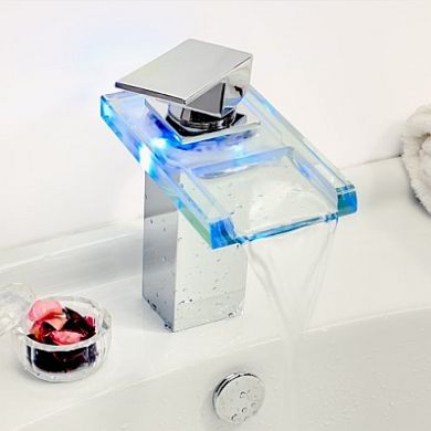 Temperature Sensitive LED Faucet
