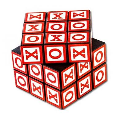 Tic-tac-toe Rubik's cube