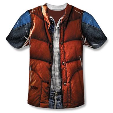 Back To The Future Marty McFly Vest Costume