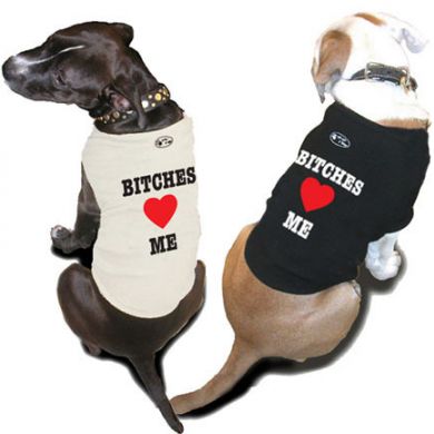 Bitches Love Me - Dog Shirt