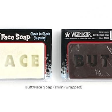 Butt-Face Soap