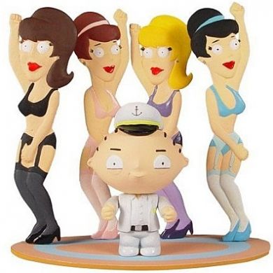 Family Guy: Stewie - Its Time For A Sexy Party Action Figure