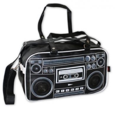 Ghettoblaster Bag With Built-in Speakers