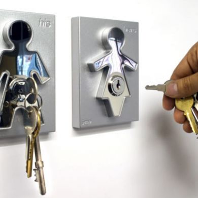 His and Hers Key Holders