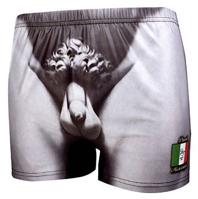  LOBBO Michelangelo Sculpture of David's Mens Underwear