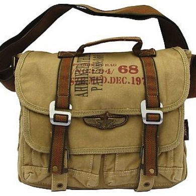 Military Vintage Messenger Bag