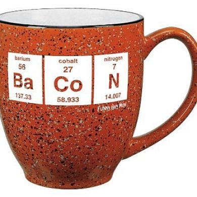 Periodic Table Bacon Mug