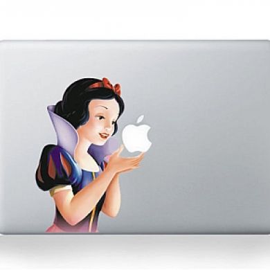 SnowWhite MacBook Sticker