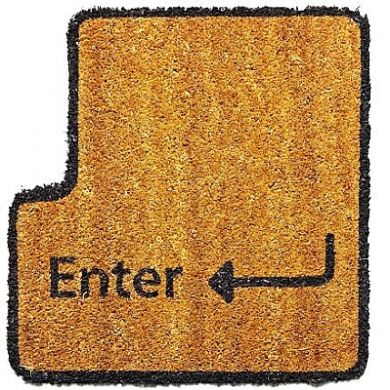 The Enter Key Doormat